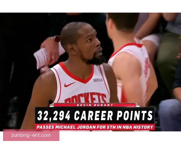 火箭更衣室泼水庆祝杜兰特超越乔丹 赤膊领取比赛用球回忆经典时刻