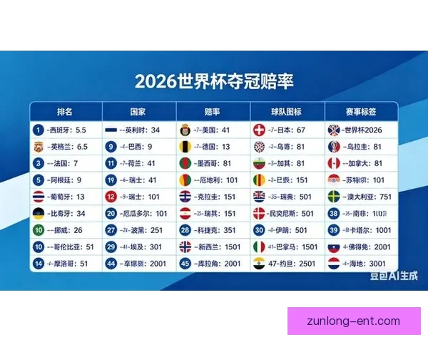2026世界杯各球队实力分析与夺冠前景预测